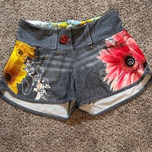Inknburn Wildflower shorts.